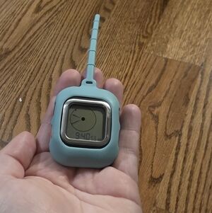 Smartwatch with Blue Silicone Case